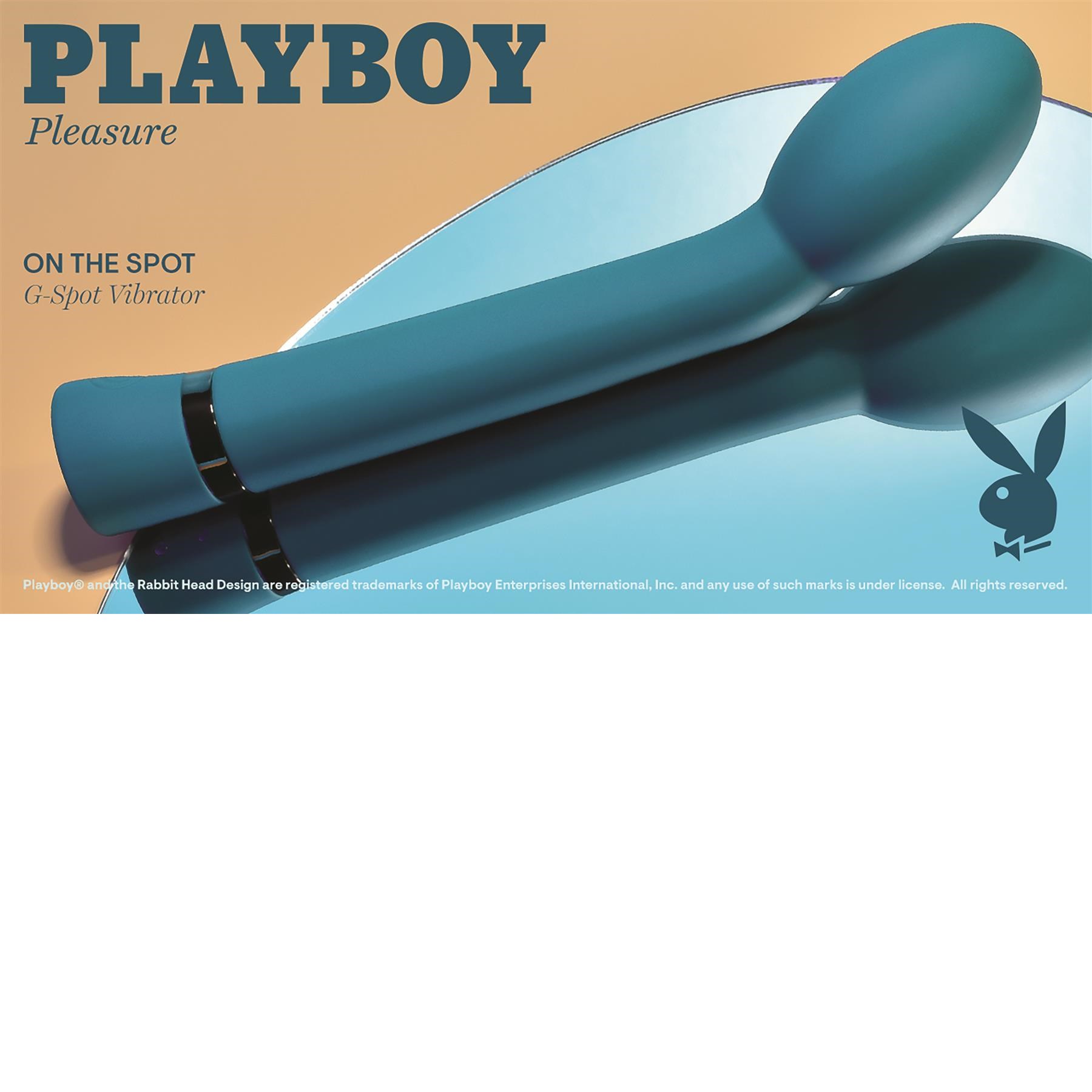 Playboy Pleasure On The Spot G-Spot Massager - Lifestyle Image