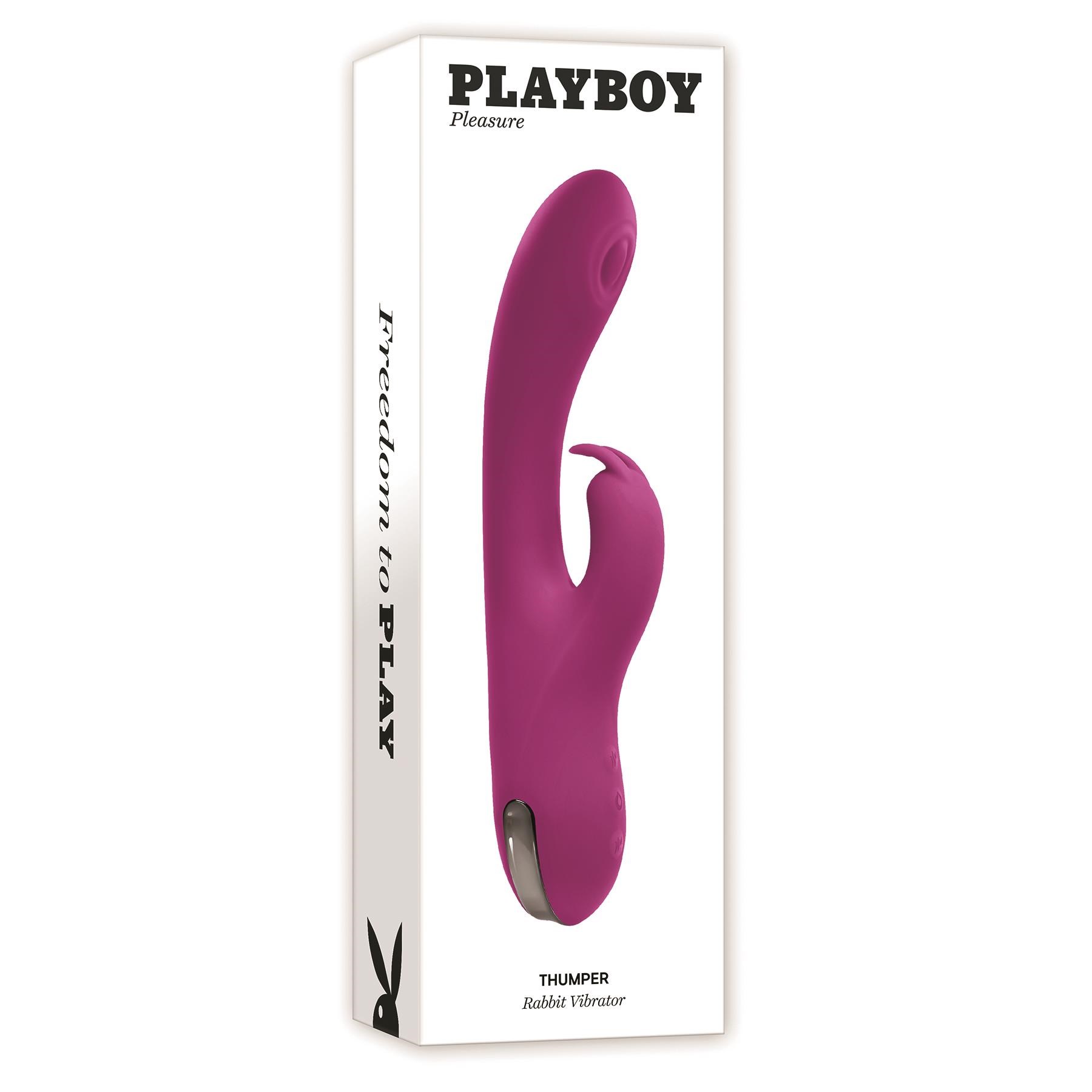 Playboy Pleasure Thumper Rabbit Massager - Packaging