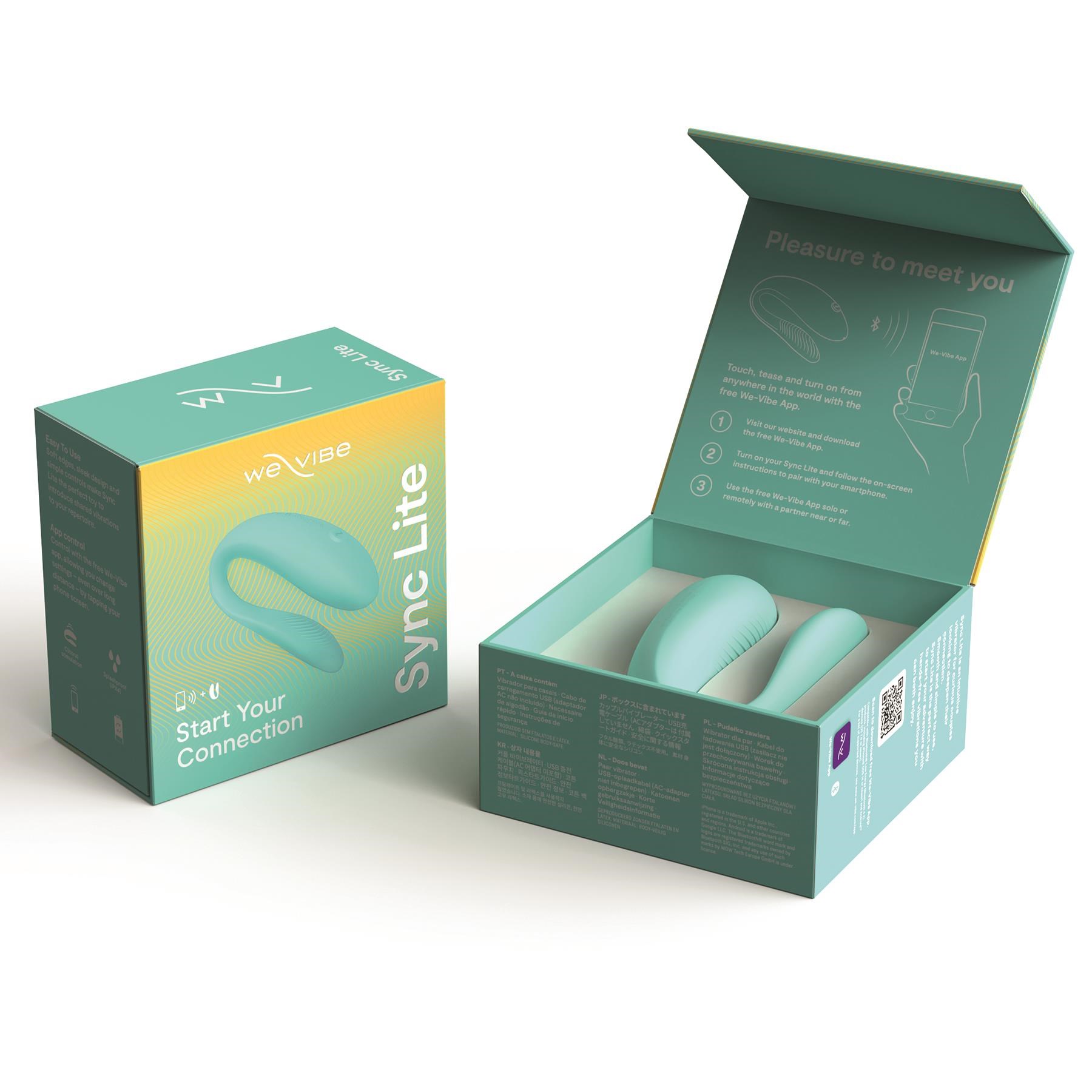 We-Vibe Sync Lite Couples Massager - Product in Box