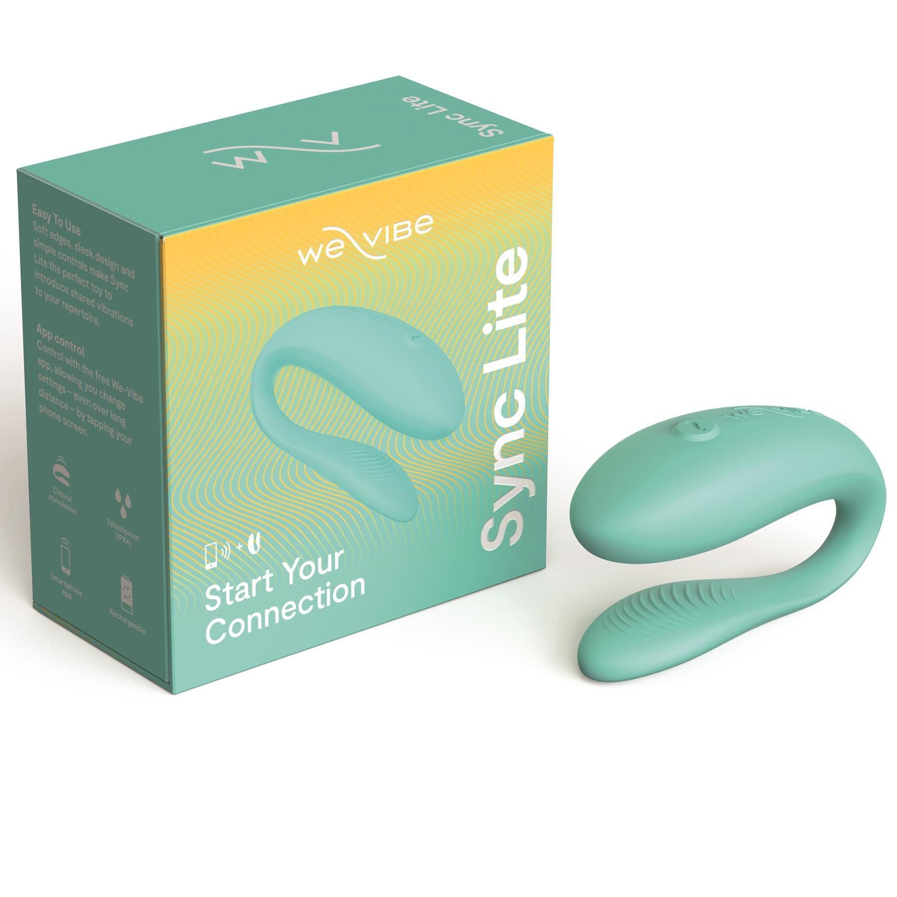 We-Vibe Sync Lite Couples Massager - Product andPackaging