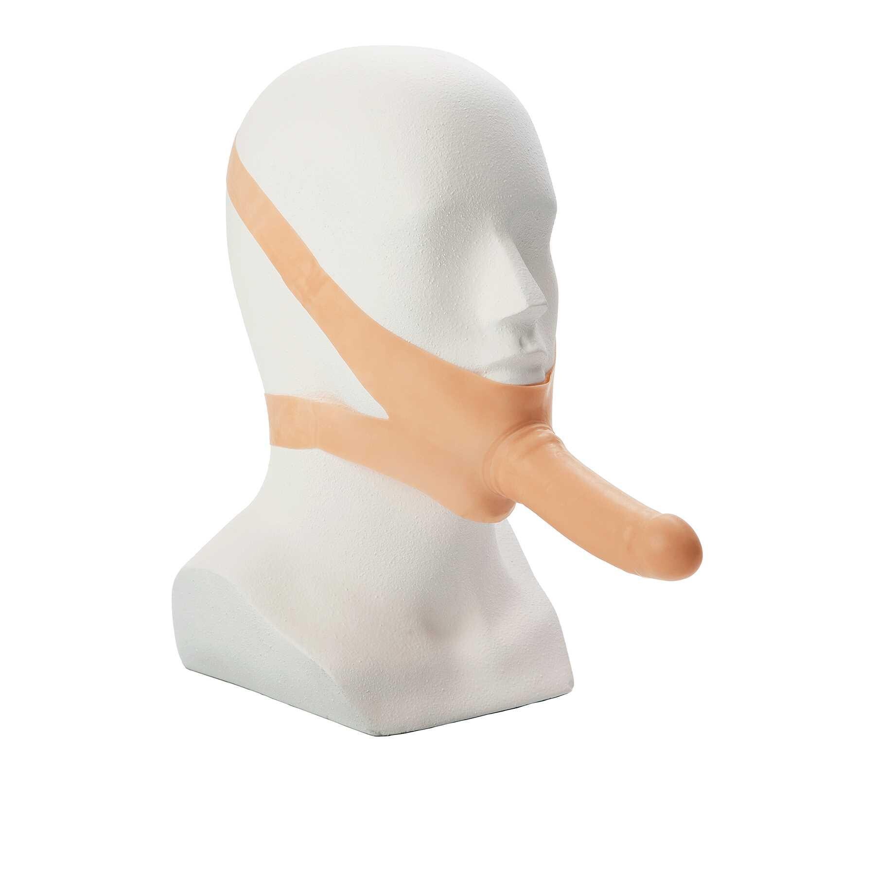 The Accommodator Chin Strap Dildo pic