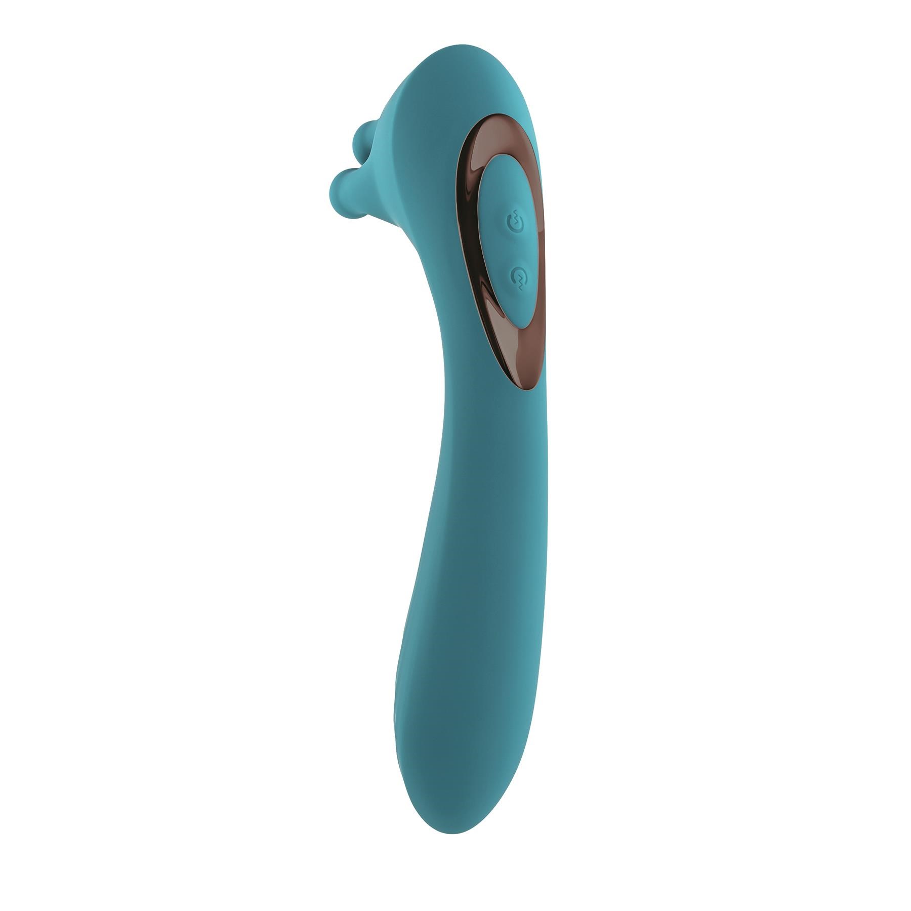 Heads Or Tails Rotating Clitoral Stimulator - Product Shot #4