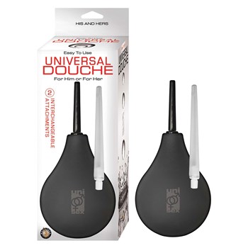 UNIVERSAL DOUCHE black with package