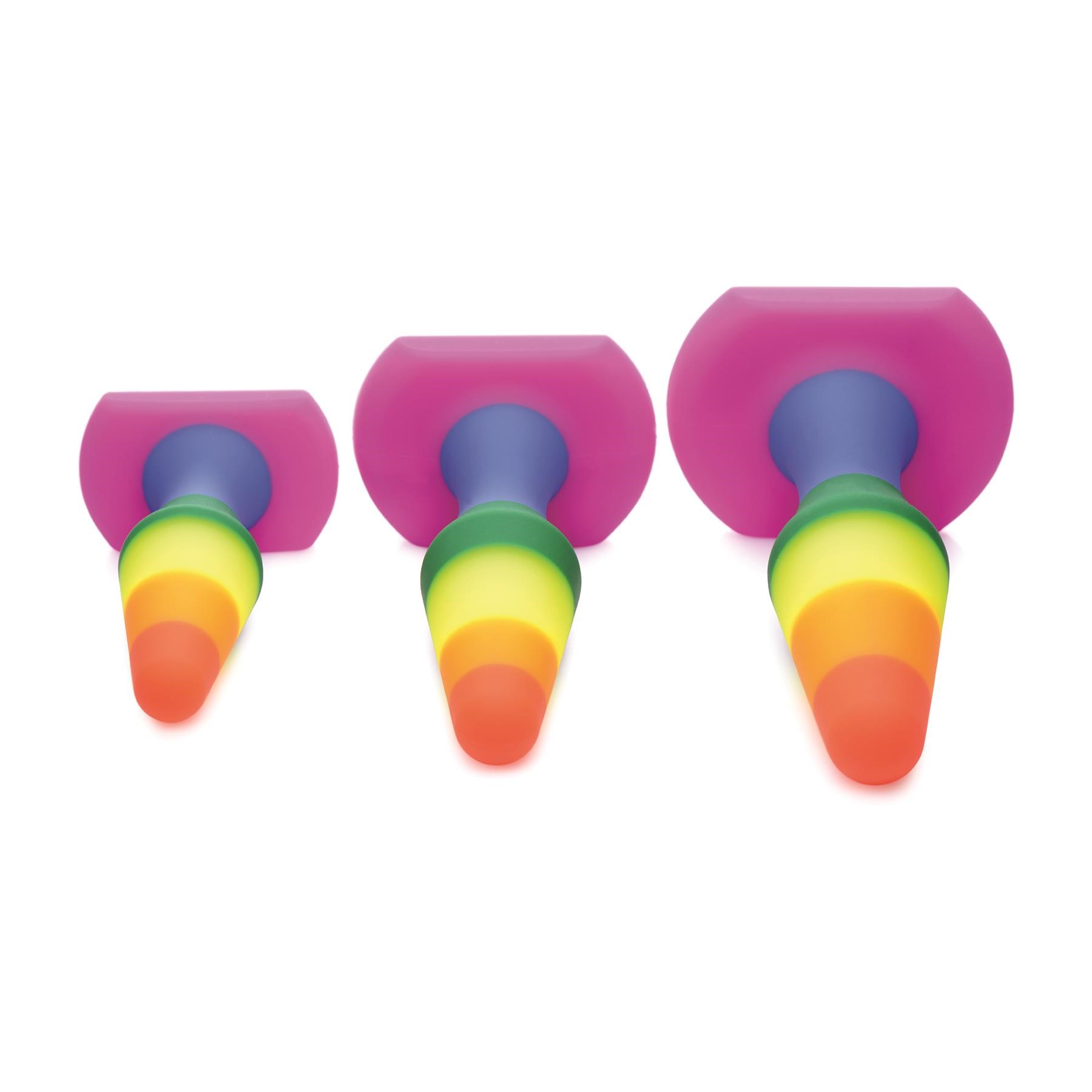Rainbow Ready Anal Trainer Set - Product Shot #4