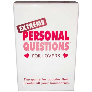 front of Extreme Personal Questions
