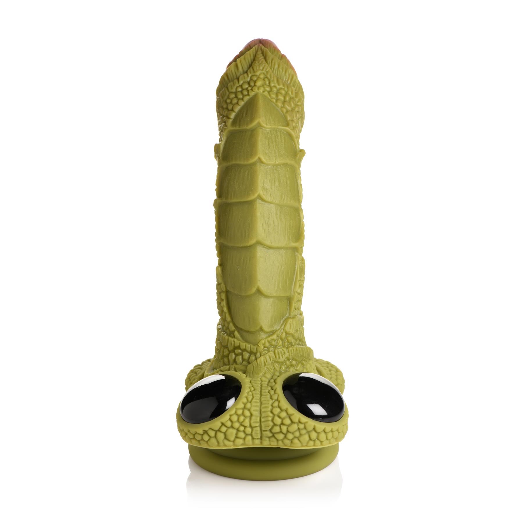 CreatureCocks Swamp Monster Scaly Dildo - Product Shot #2