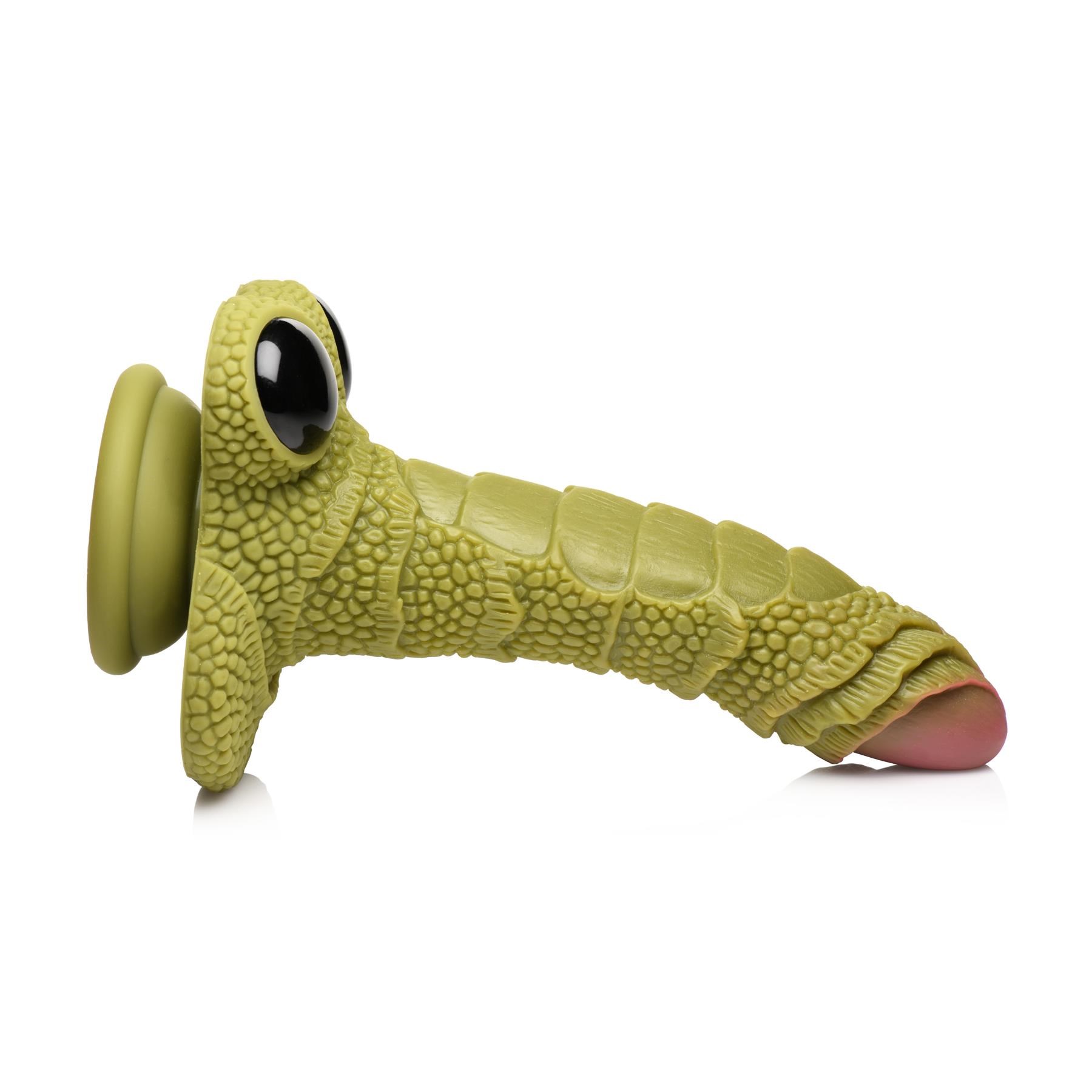 CreatureCocks Swamp Monster Scaly Dildo - Product Shot #6