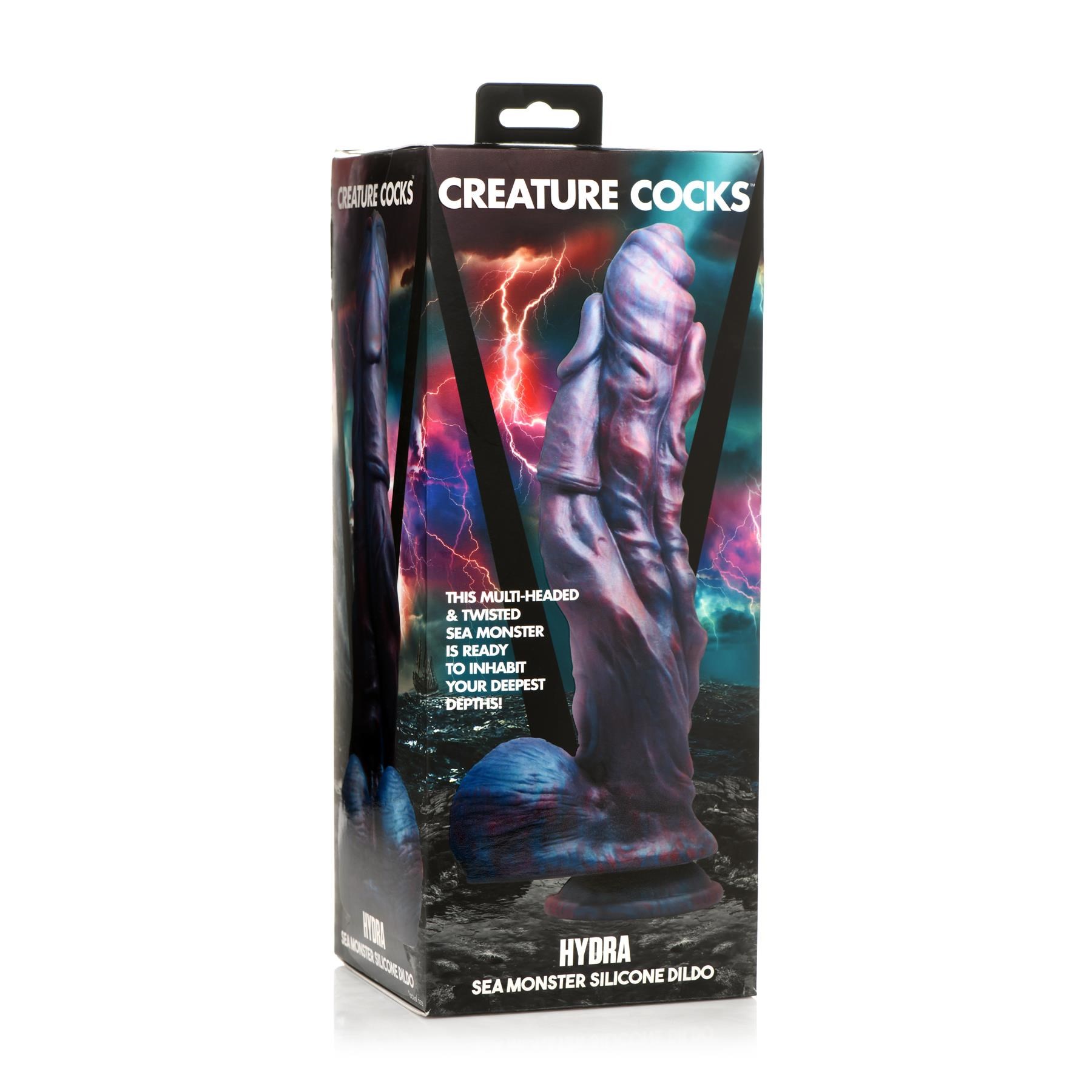 CreatureCocks Hydra Sea Monster Dildo - Packaging Shot
