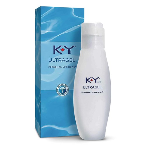 K-Y Ultragel Lubricant front box & bottle