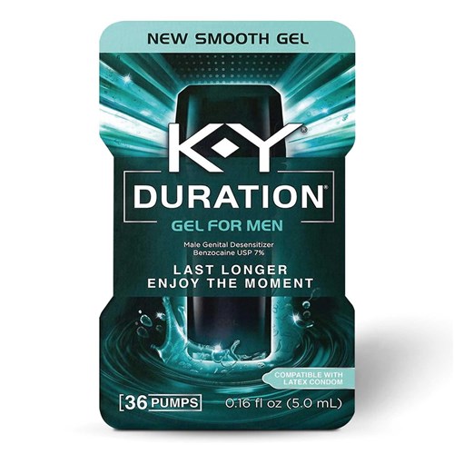 K-Y Duration Male Desensitizer Gel Pump box