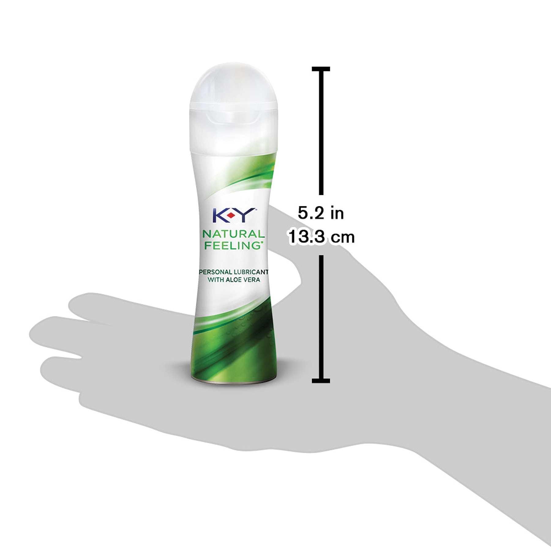 K-Y Natural Feeling With Aloe Vera Lubricant size