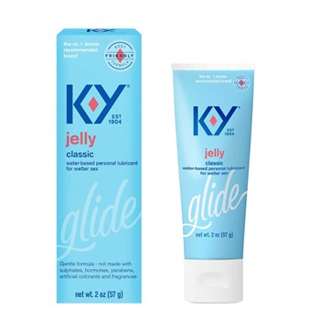 K-Y Jelly Personal Lubricant box and bottle