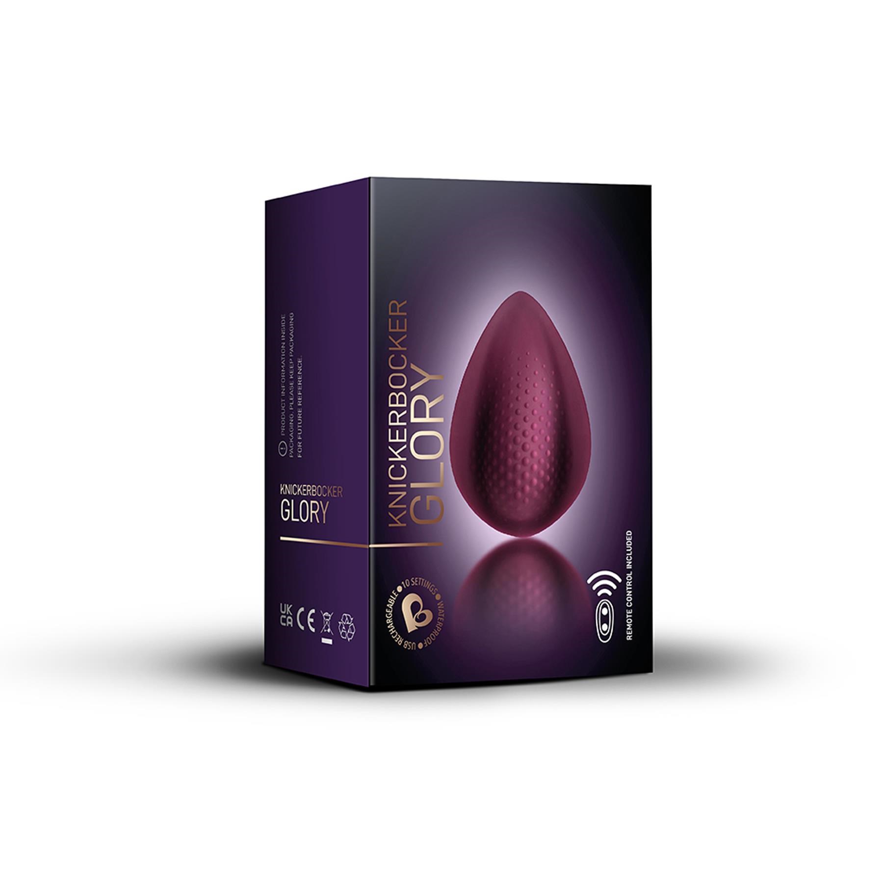 Rocks-Off Knickerbocker Glory Panty Vibrator With Remote Control - Packaging Shot