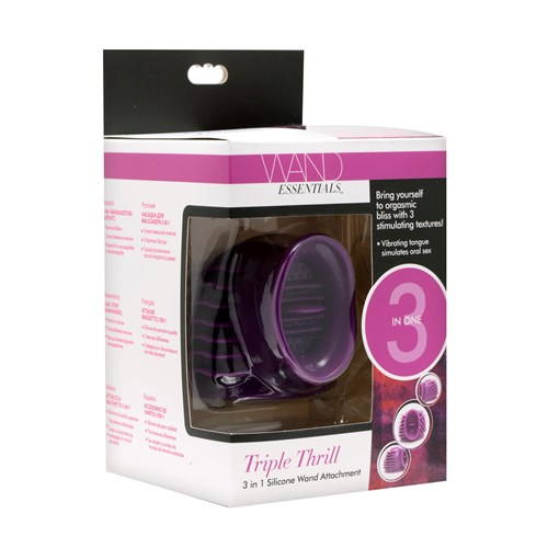 Triple Thrill 3 In 1 Wand Attachment - Packaging Shot