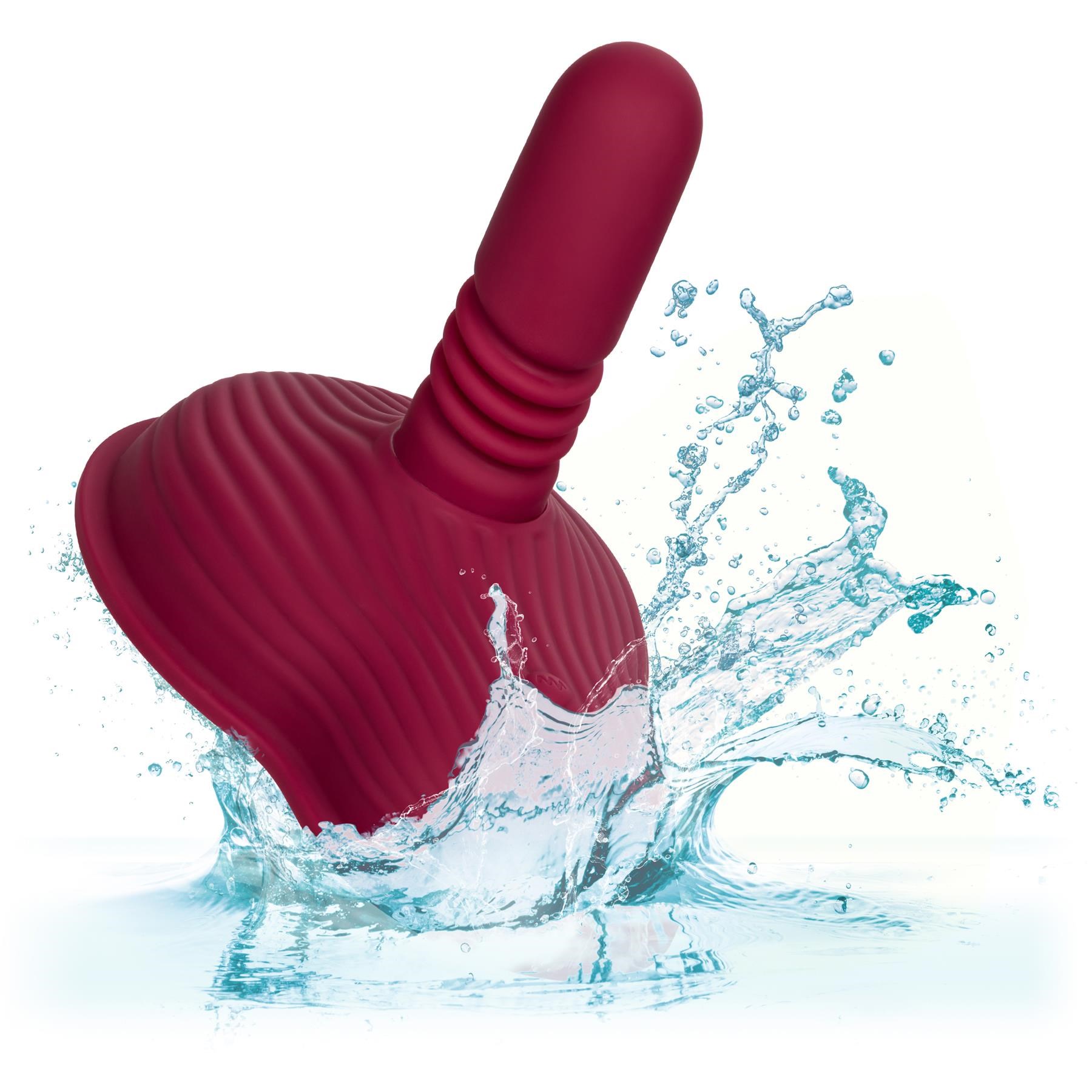Dual Rider Thrust And Grind Vibrator - Water Shot