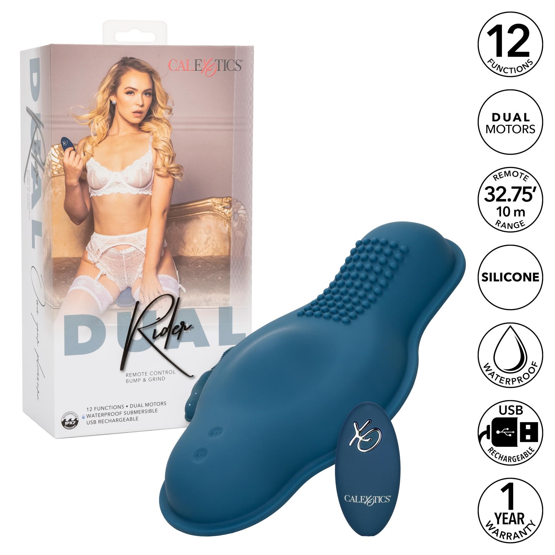 Dual Rider Bump And Grind Vibrator - Features