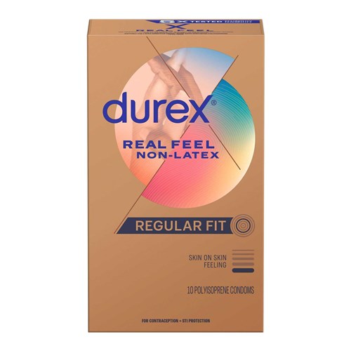 Durex Avanti Bare Realfeel Non-Latex Condom  front 10 count