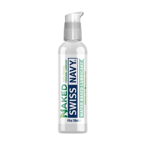 Swiss Navy-Naked All Natural Lubricant 4oz front