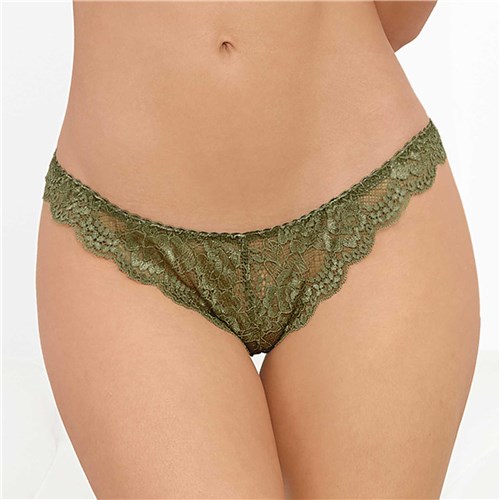 Tanga front cropped olive o/s