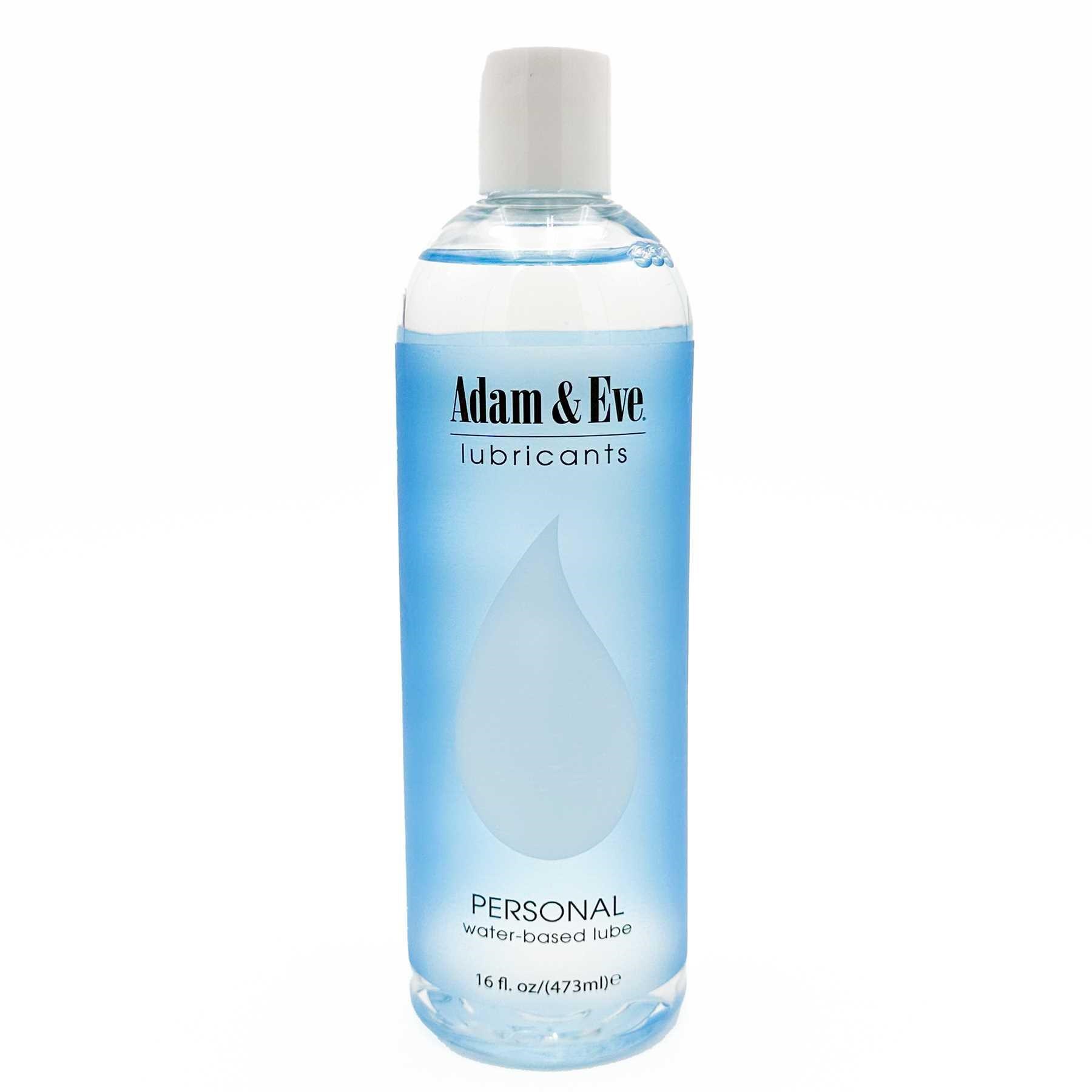 Adam & Eve Personal Lubricant 16 oz front of bottle