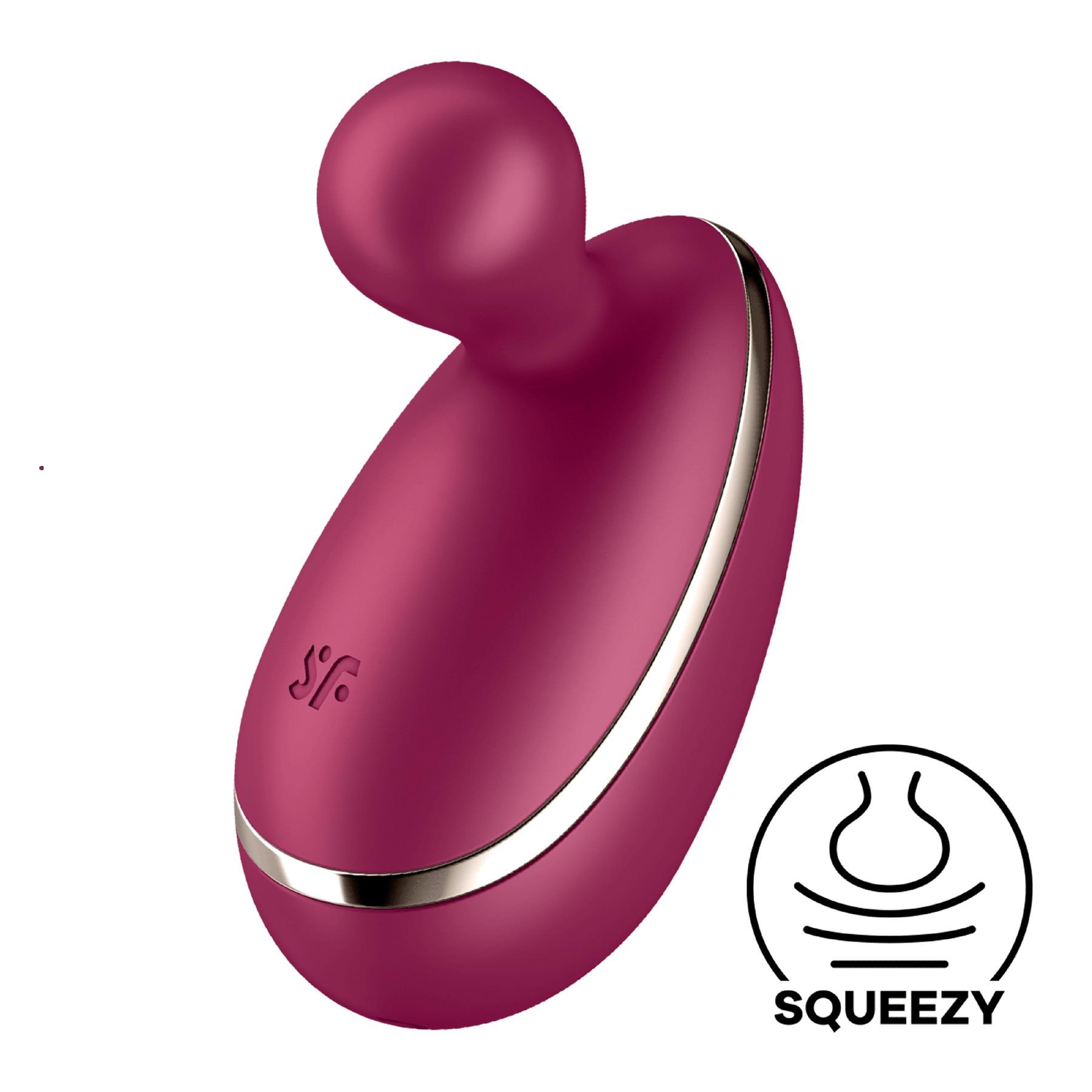 Satisfyer Spot On Lay-On Vibrator - Product Shot #5 - Squeezable Icon