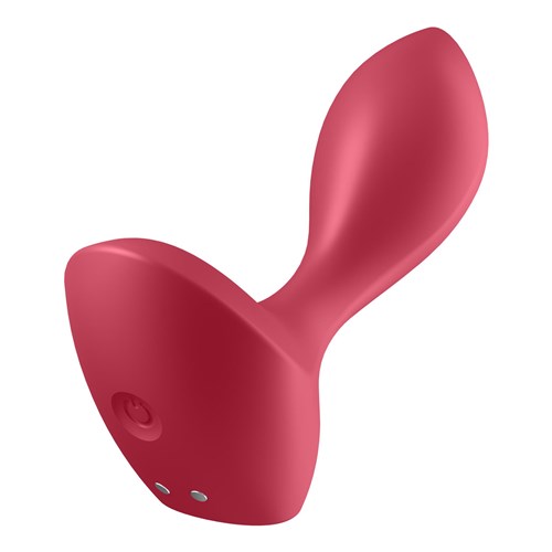 Satisfyer Backdoor Lover Vibrating Anal Plug - Bottom Showing Where Charging Cable is Placed