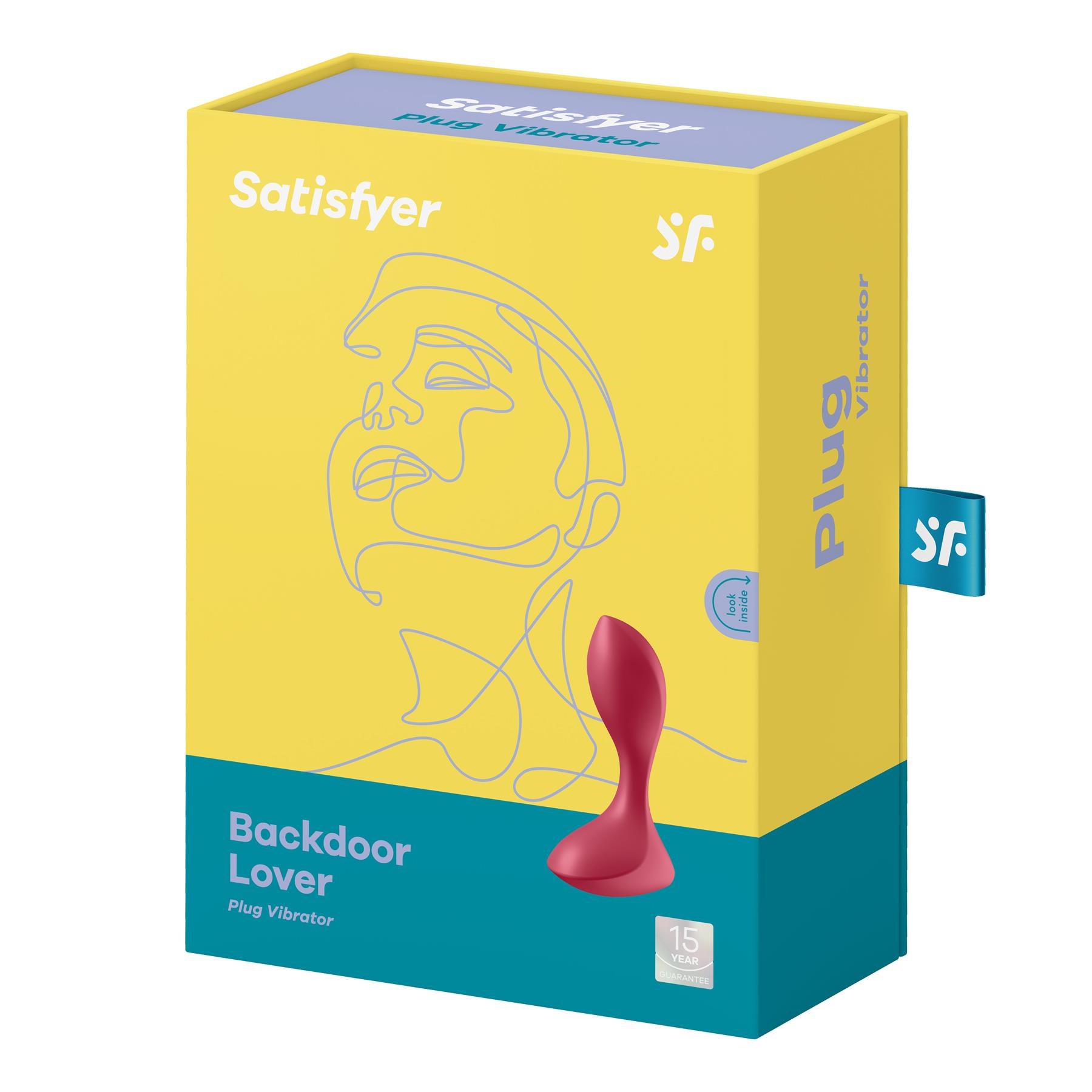 Satisfyer Backdoor Lover Vibrating Anal Plug - Packaging Shot