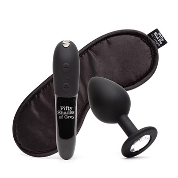Fifty Shades of Grey & We-Vibe Come To Bed Couples Kit - All Components