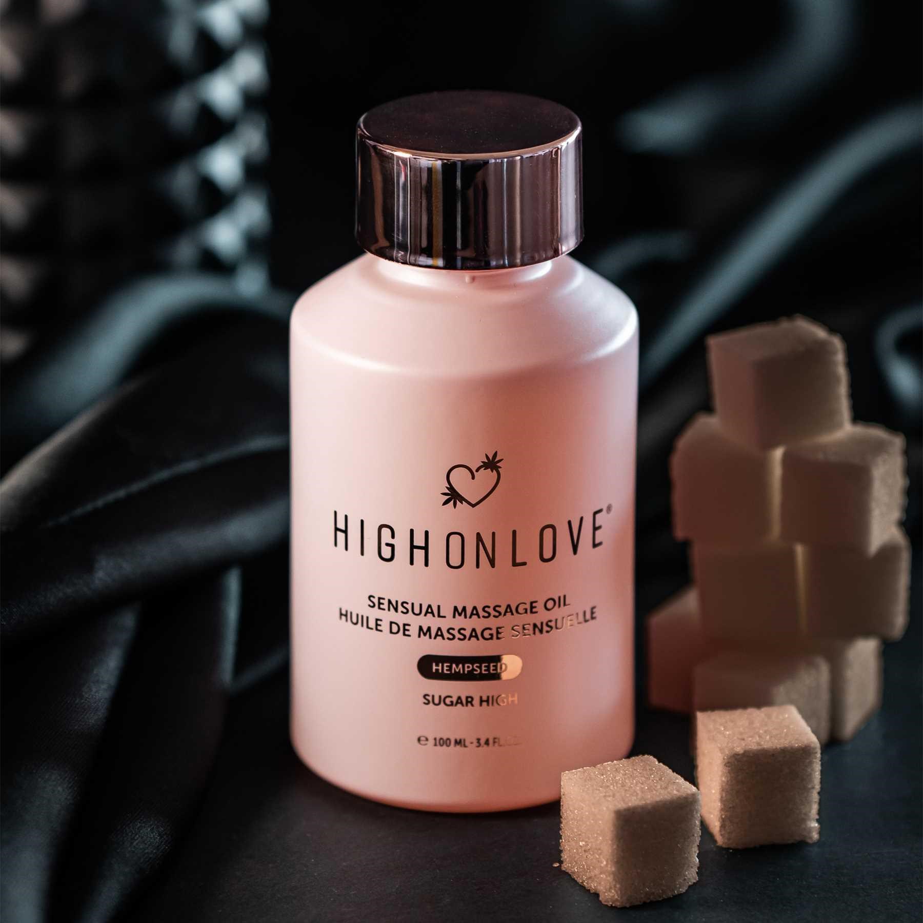 High On Love Sensual Massage Oil Sugar High #1
