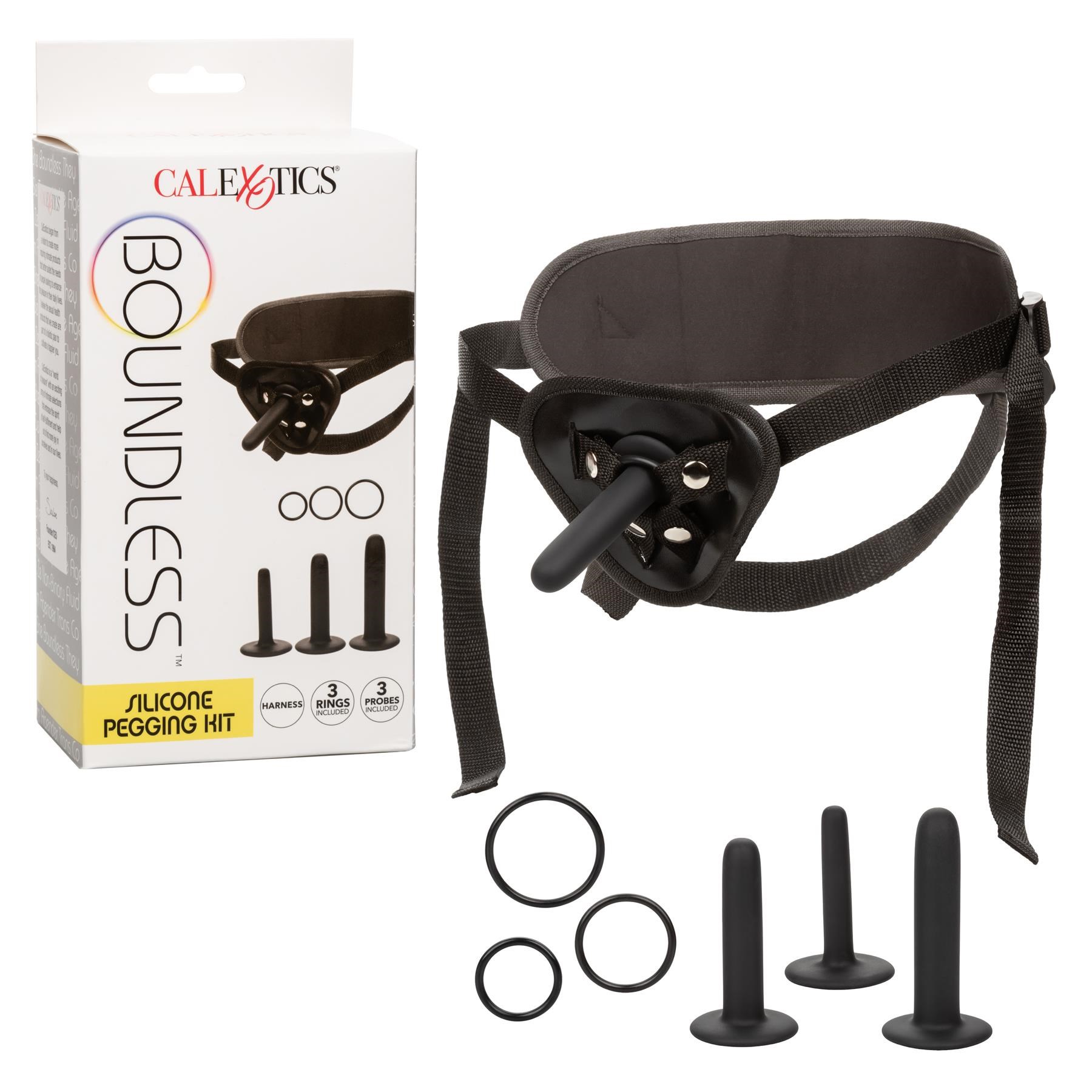 Boundless Silicone Pegging Kit - Product and Packaging