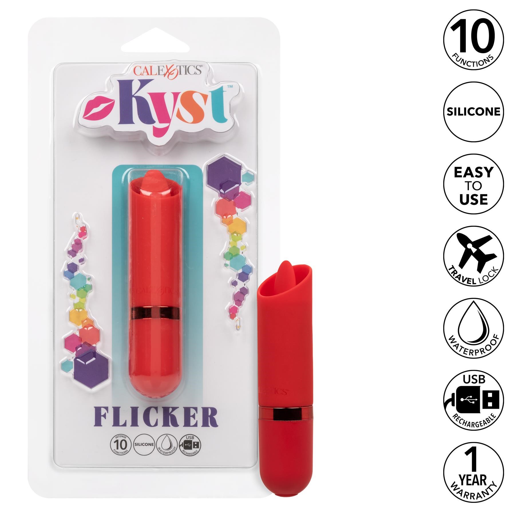 Kyst Flicker Clitoral Stimulator - Features