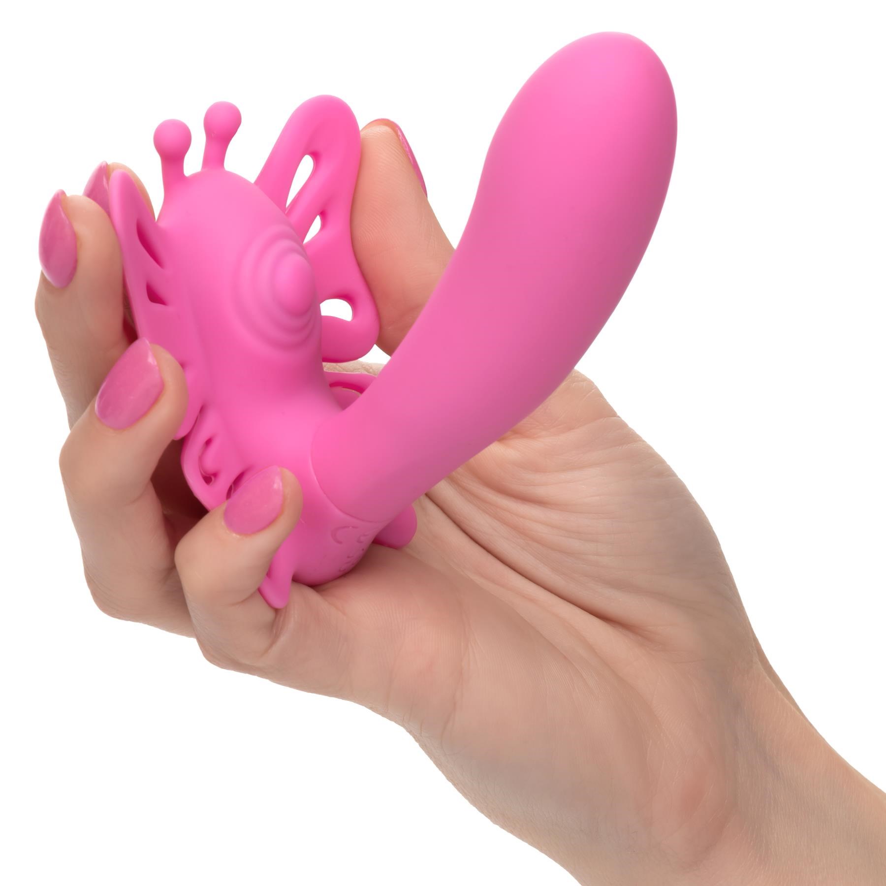 Venus Butterfly Pulsating Venus G - Hand Shot to Show Size - Product