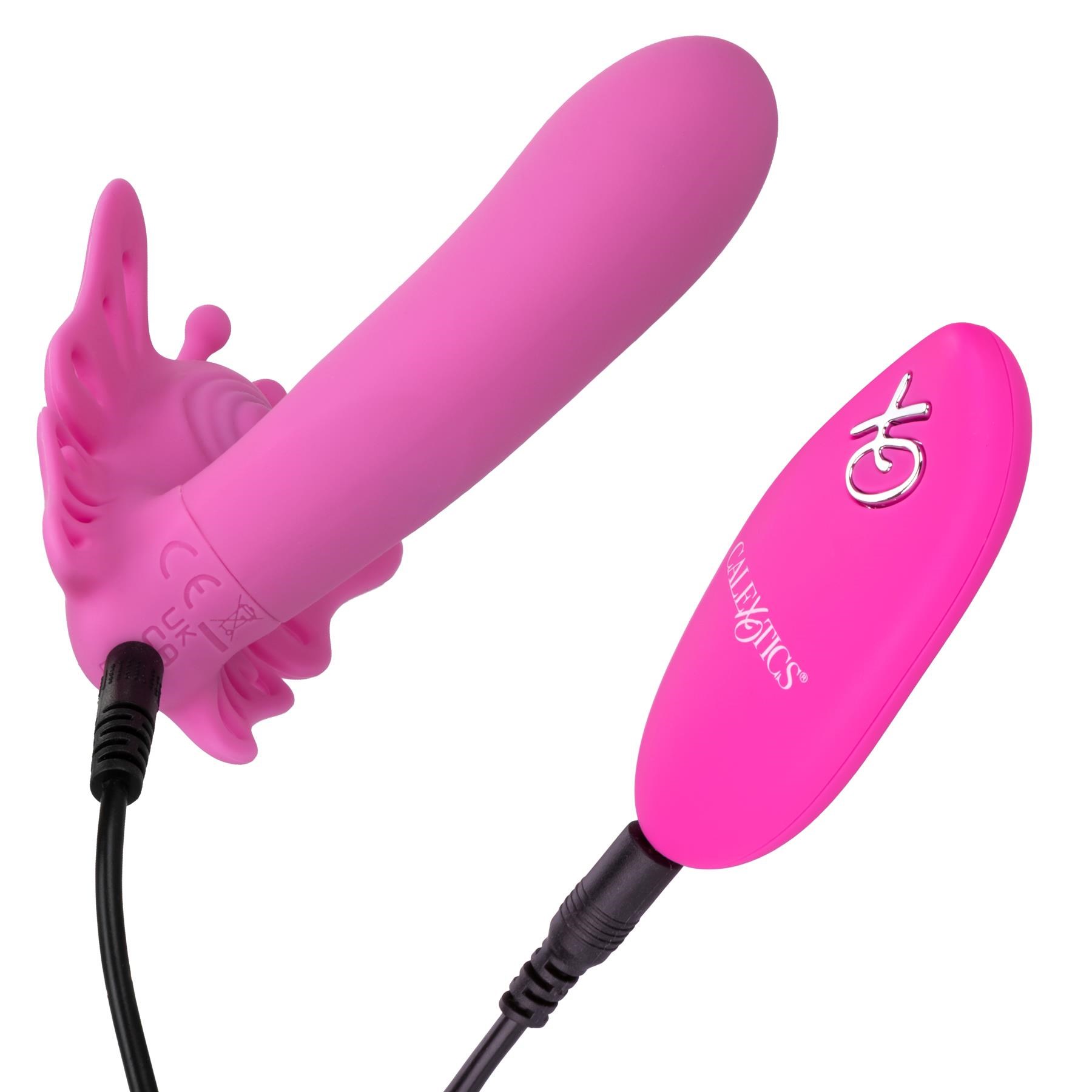 Venus Butterfly Pulsating Venus G - Showing Where Charging Cables Are Placed