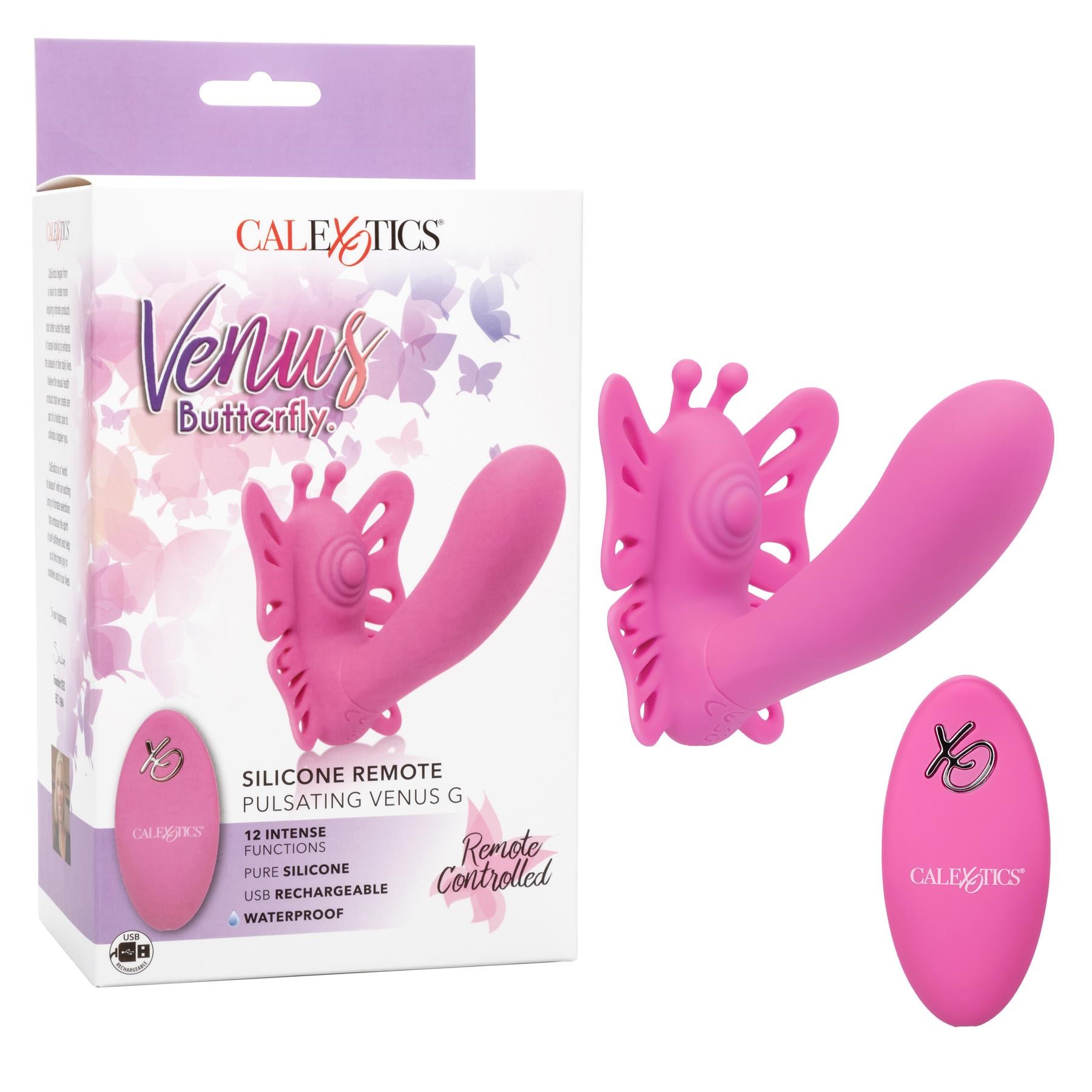Venus Butterfly Pulsating Venus G - Product and Packaging
