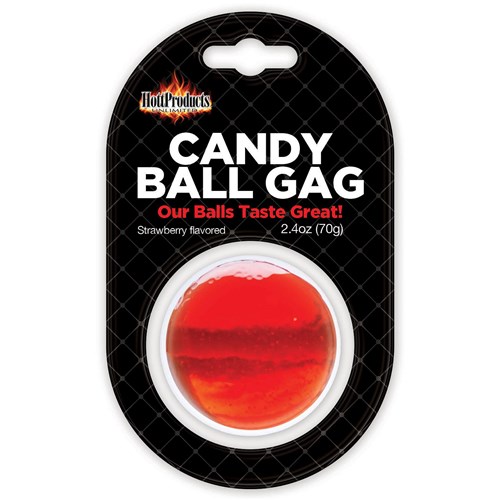 Candy Ball Gag - Packaging - Red