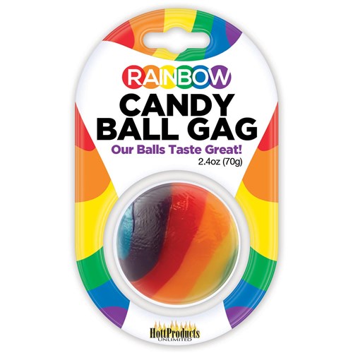 Candy Ball Gag - Packaging - Rainbow