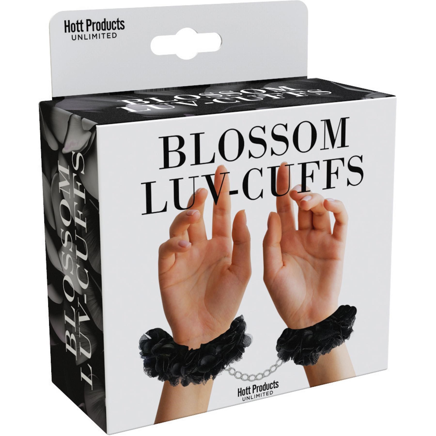 Blossom Luv-Cuffs - Packaging - Black