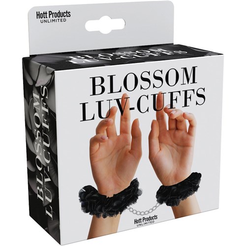 Blossom Luv-Cuffs - Packaging - Black