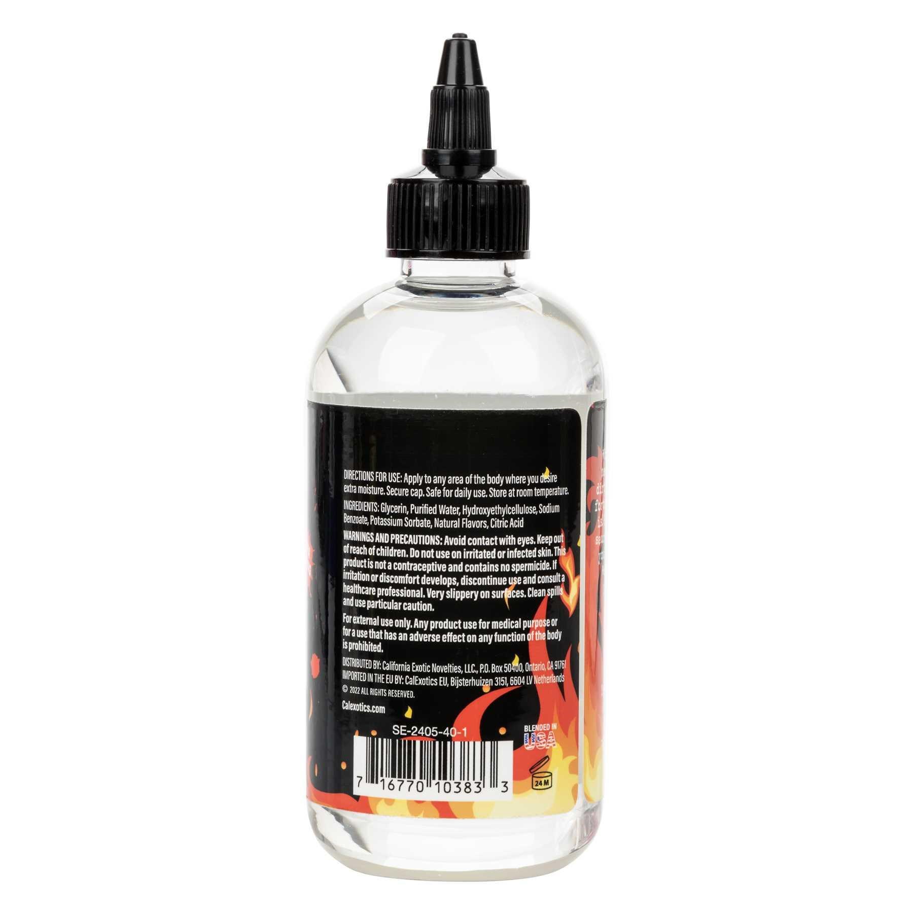 F*ck Sauce Hot Extra-Warming Lubricant back