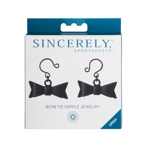 Sincerely Bow Tie Nipple Jewelry - Packaging Shot