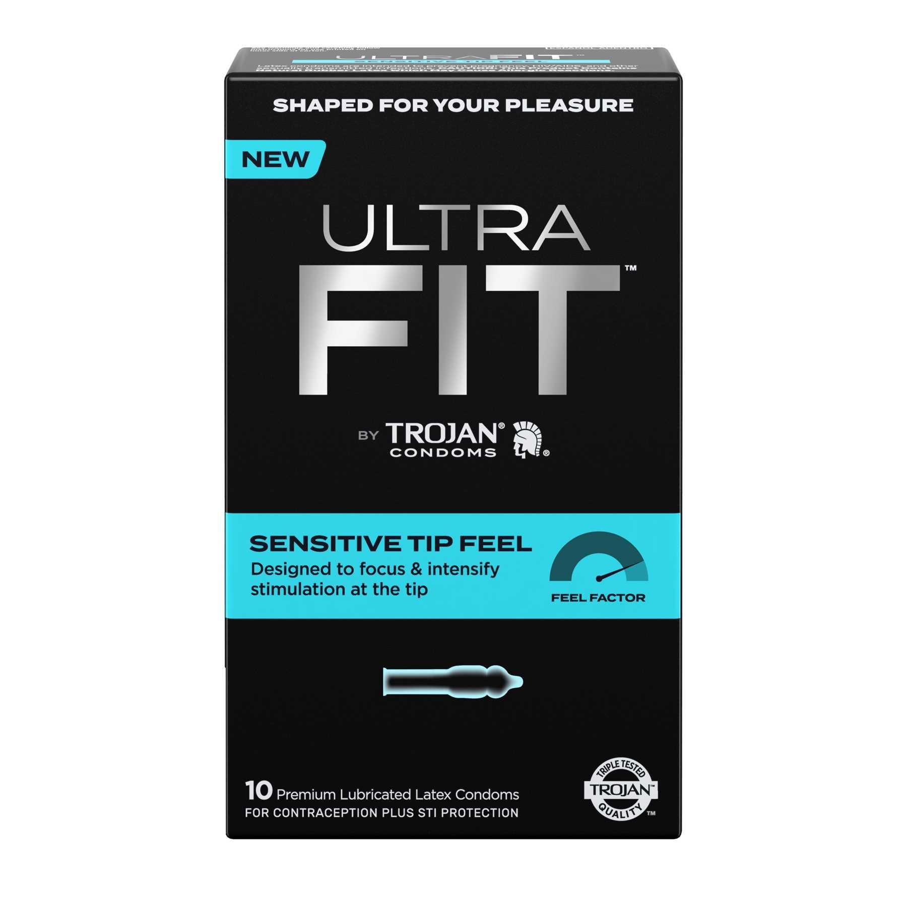 i610-Trojan Ultrafit Sensitive Tip Feel 10 ct