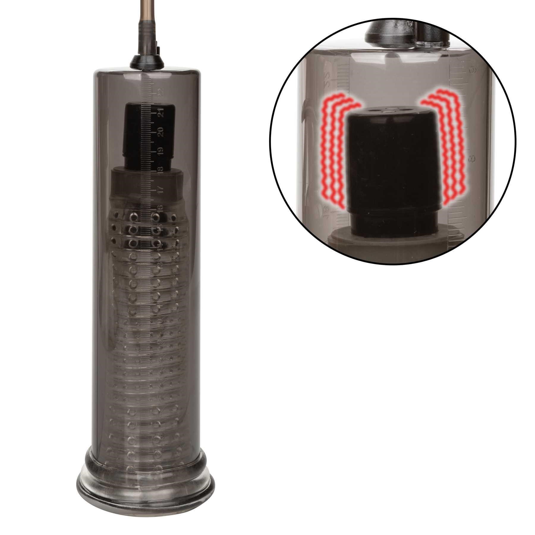 Optimum Power Vibro Air Pump with close up of vibrating top