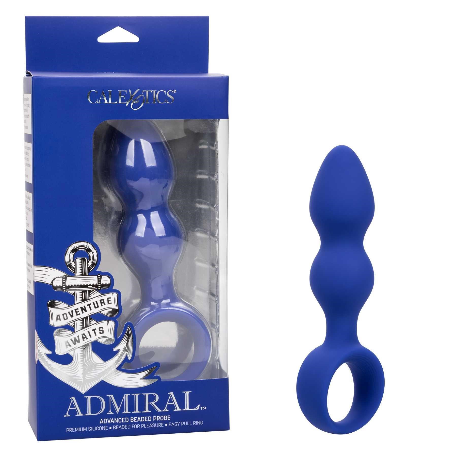 Admiral Advanced Beaded Probe front of package with probe beside