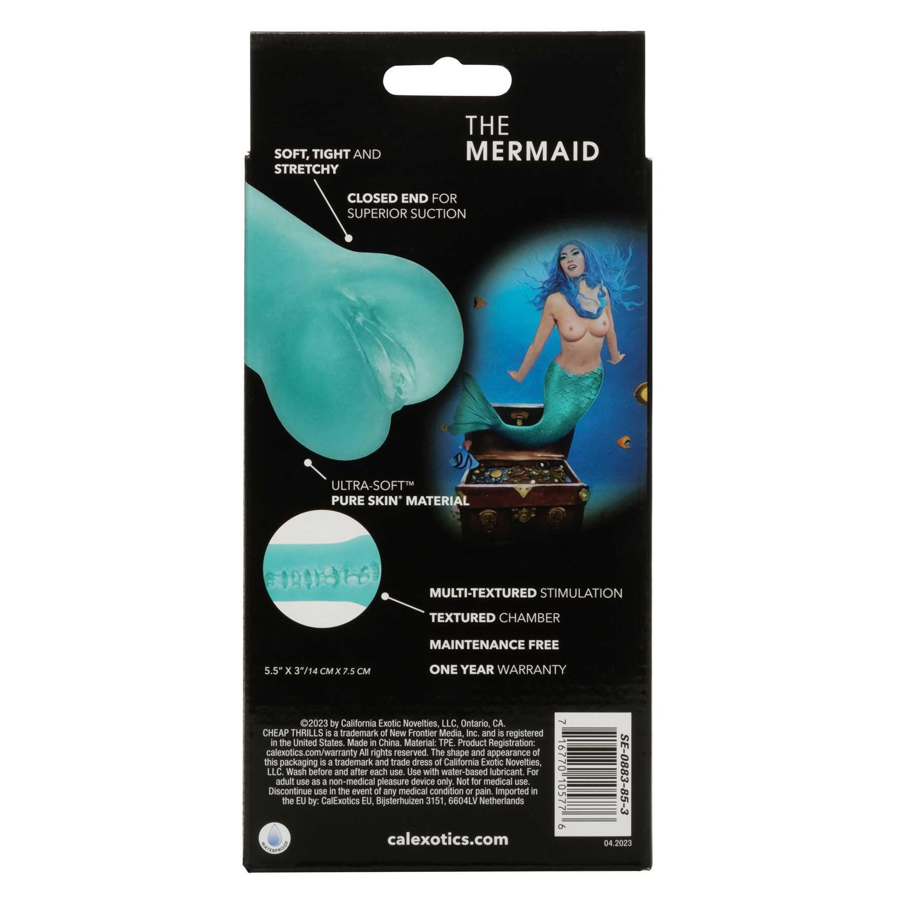 Cheap Thrills the Mermaid Stroker back of package