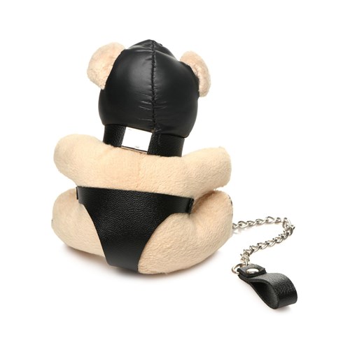 Master Series Hooded Teddy Bear Keychain - Product Shot - Back