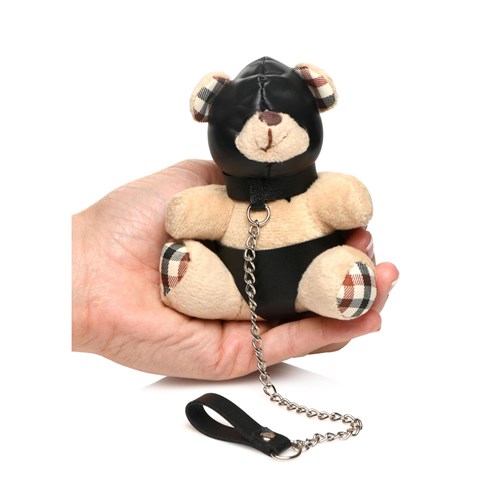Master Series Hooded Teddy Bear Keychain - Hand Shot