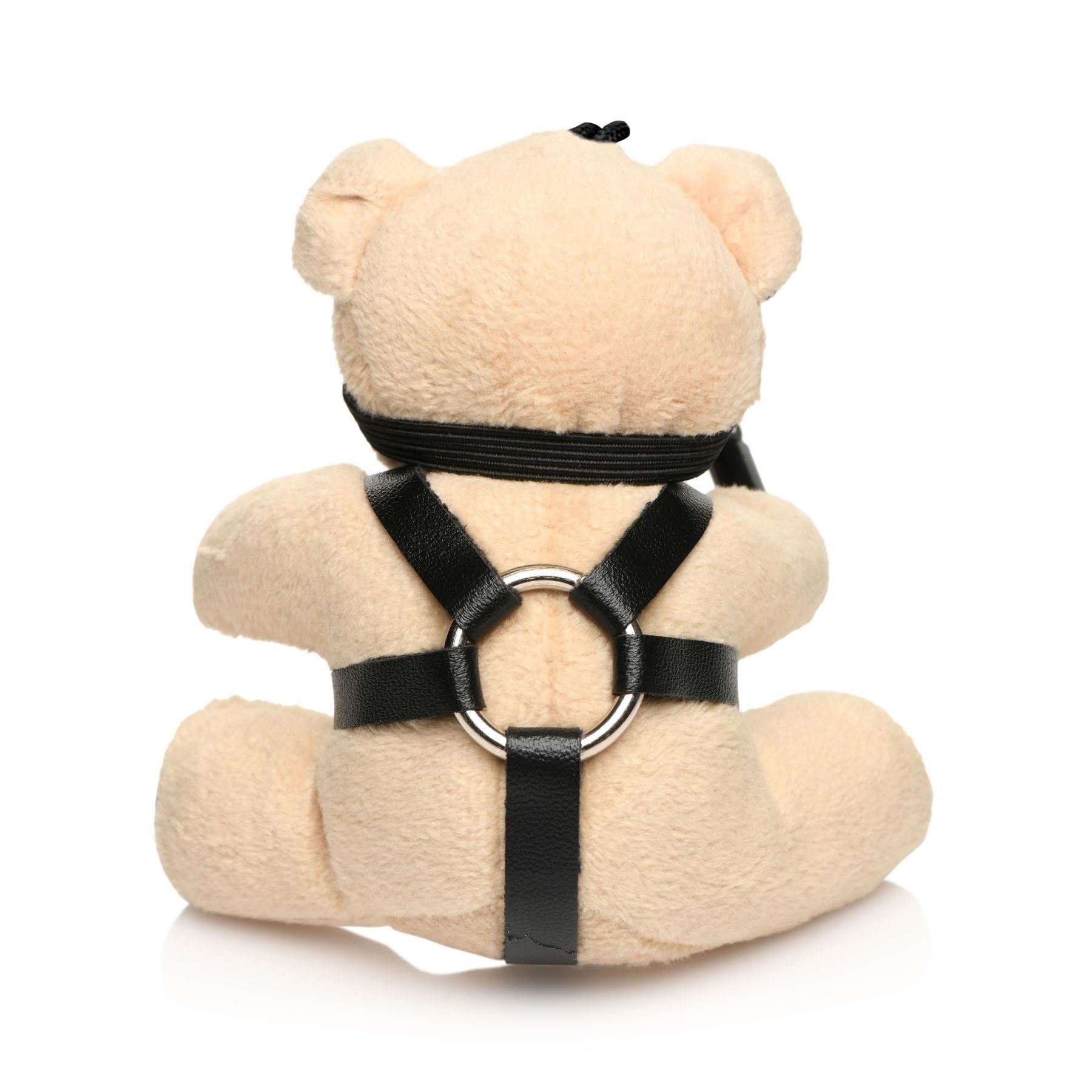 Master Series BDSM Teddy Bear Keychain - Product Shot - Back