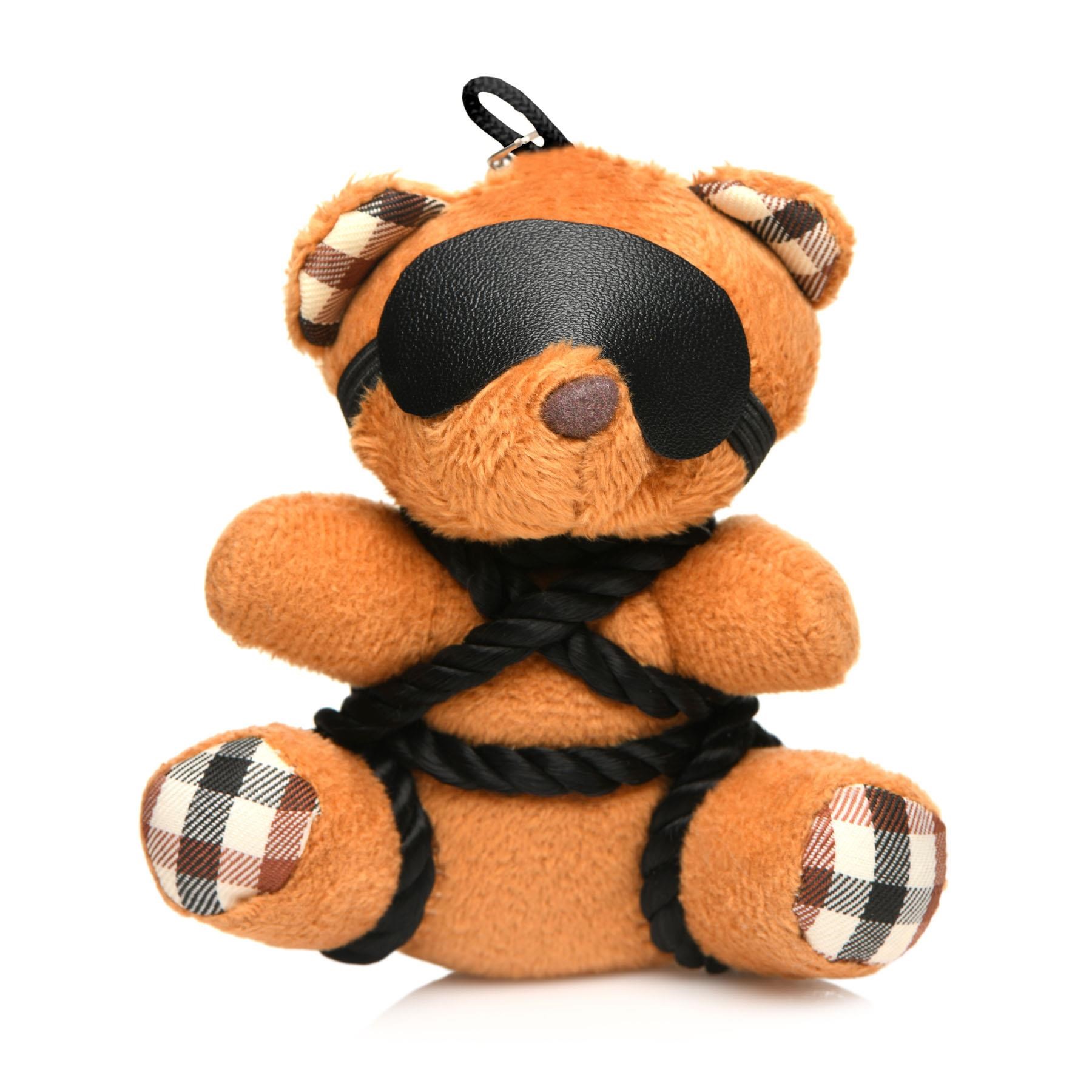 Master Series Bound Teddy Bear Keychain - Product Shot
