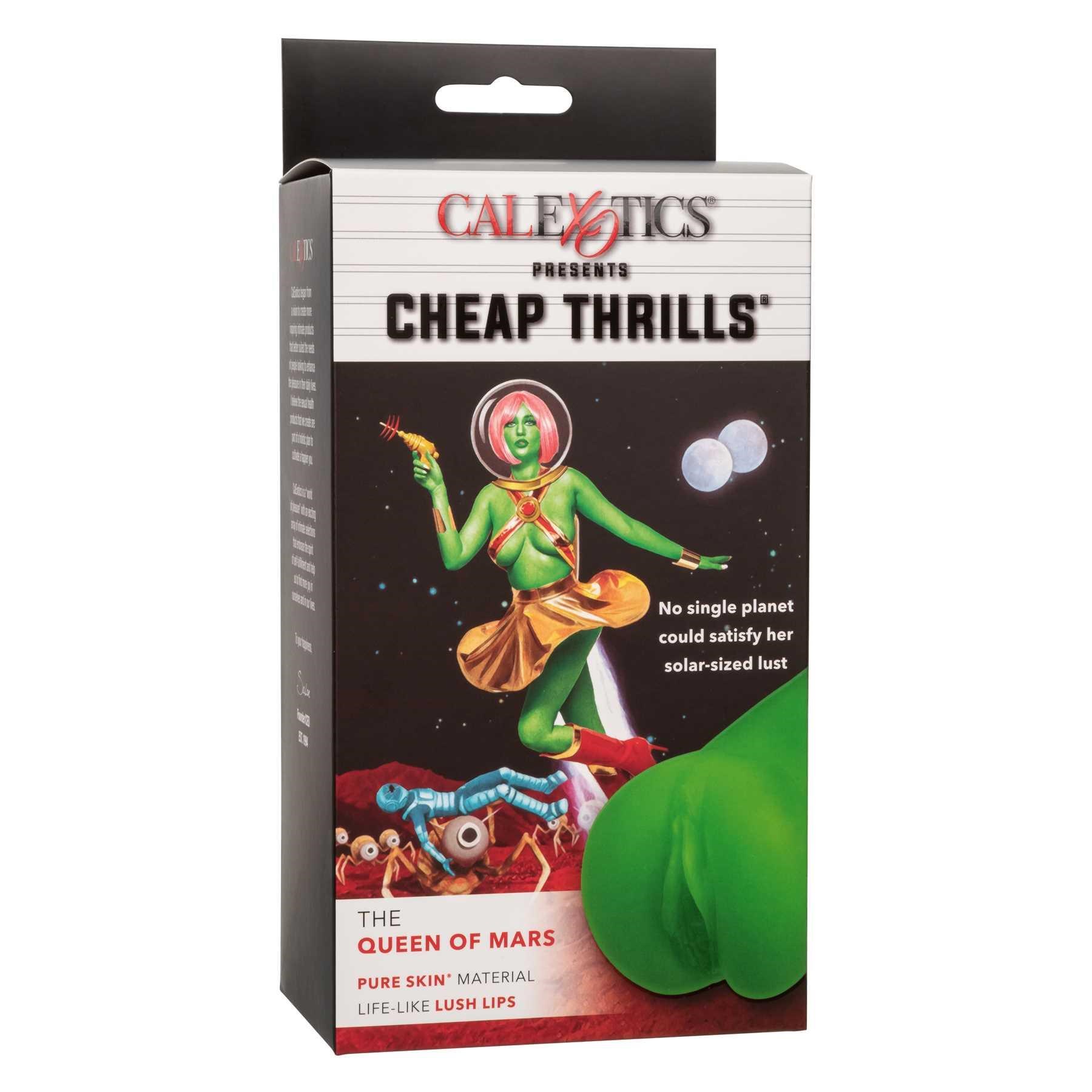 Cheap Thrills® The Queen of Mars Stroker front of box