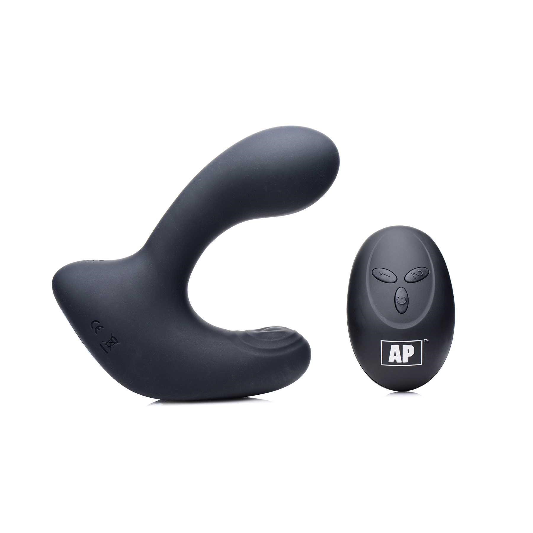 10X P-Pulse Taint Tapping silicone Prostate Stimulator with remote control